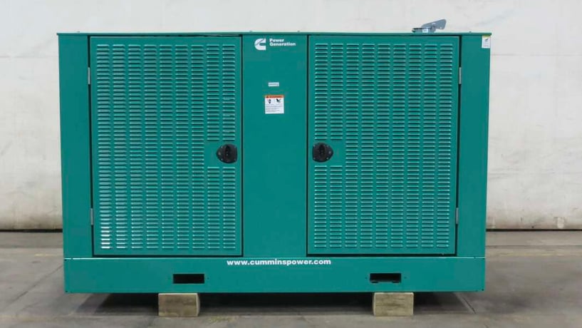 100 KW Cummins #DSGAA, diesel generator set, 277/480 Volts, 8 hours, 324 HP @ 1800 RPM, QSB7-G5 NR3 engine - Image 1