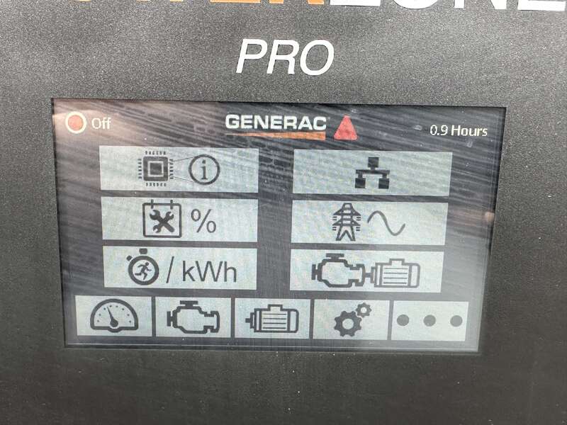 50 KW Generac #SG050NA, Natural gas / propane generator set, 120/240 Volts, 1-phase, 86 HP @ 1800 RPM, 4.5L - Image 9