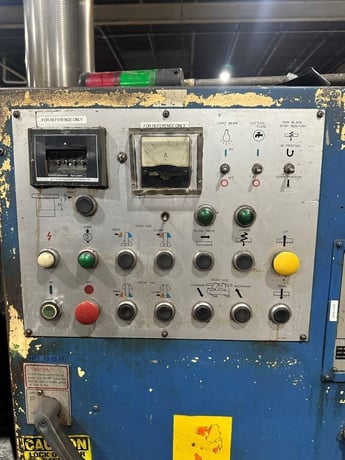 30" x 40" Kysor / Amada #H1080, horizontal band saw, powered infeed conveyor, 15 HP - Image 8