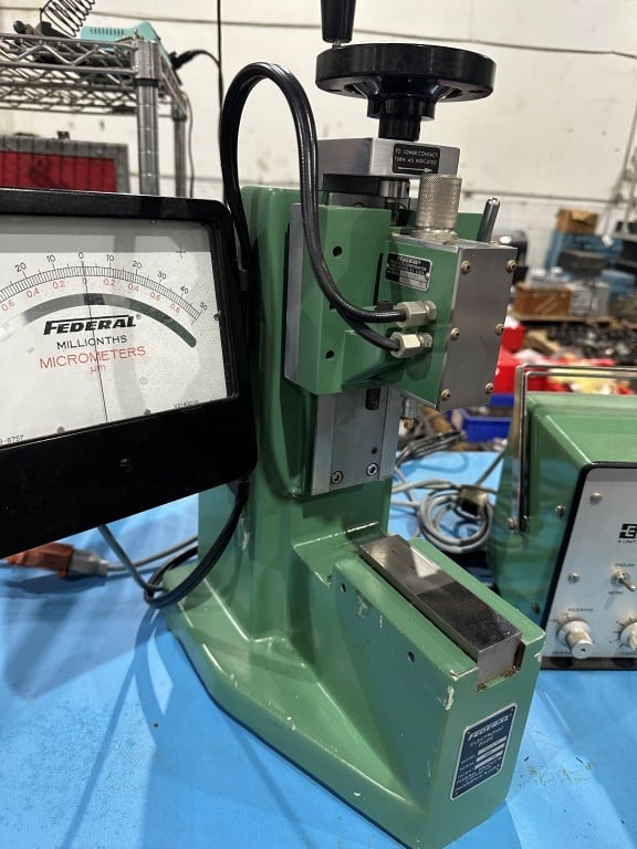 Federal #130B-12 0-4"/.00001" electronic gage block comparator - Image 2