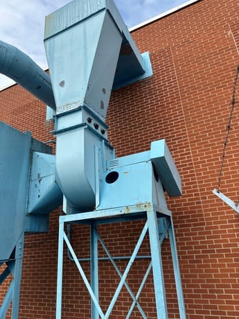 2000-19000 cfm Torit #DFT3-24, dust collector, 20 HP, 24 filters - Image 6