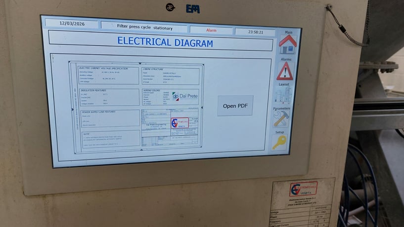 Dal Prete #Mini-Compact-3.0, automated waster water clarification system, serial #115-18, 2018 - Image 6