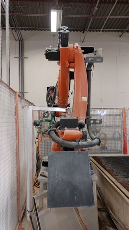 Baca Systems #RSJ201, robo saw jet, 16" bloade, camera system, Kuka 6-Axis robot, like new, 2024 - Image 7
