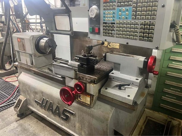 Haas #TL-1, CNC Lathe, 20" swing, 30" machining length, 16" turning diameter, 8" chuck, 12 HP, 2000 RPM - Image 1