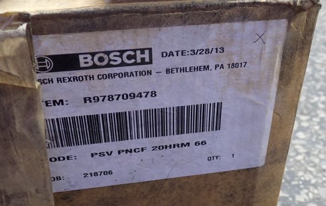 Bosch #6925846/PSV-PNCF-20HRM-66, Rotary Vane Pump, 2,000 psi - Image 4