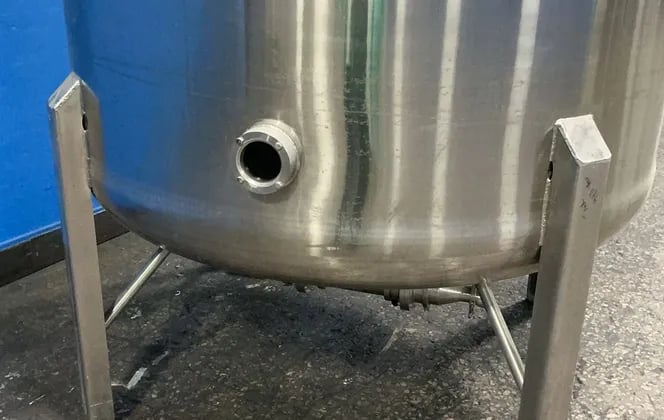 1,700 gallon Stainless Steel Tank, 74" diameter x 150" OAH - Image 6