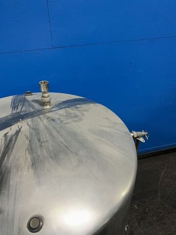 1,100 gallon Cream City Fabricators Boiler, Stainless Steel Tank, 73" diameter x 93" OAH - Image 9