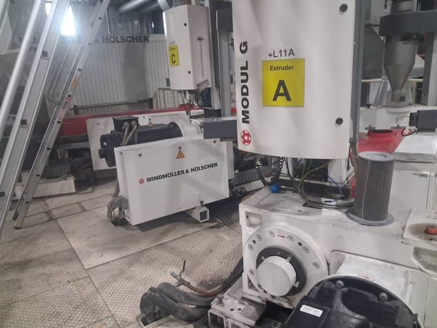 5.91" Windmoeller & Hoelscher #FILMEX, 3-Layer Cast Film Line, 102" film width, 1100 FPM, 106" die width - Image 3