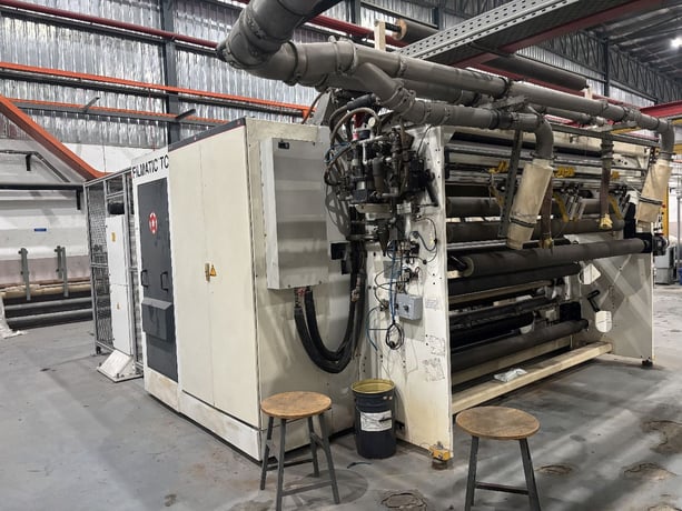 5.91" Windmoeller & Hoelscher #FILMEX, 3-Layer Cast Film Line, 102" film width, 1100 FPM, 106" die width - Image 7