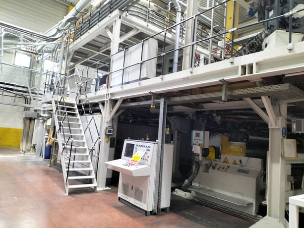 3.54" SML #Cast-Coex-7, 7-Layer Cast Film Extrusion Line, 98" film width, 122" die width, 12-70 micron - Image 6