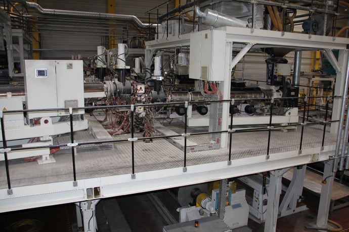 4.72" SML #Cast-Coex-5, 5-Layer Cast Film Extrusion Line, 98.4" film width, 122" die width, double chill - Image 4