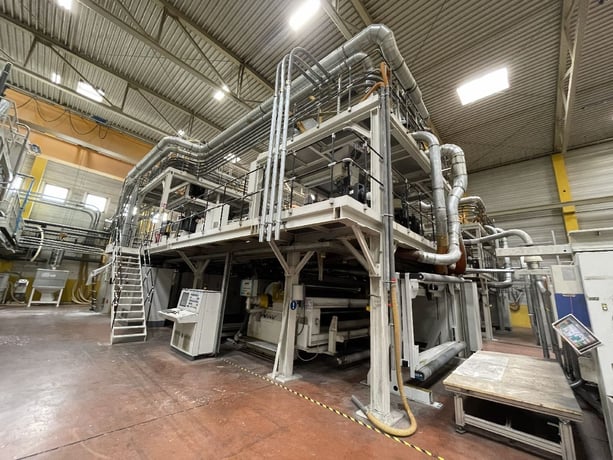 4.72" SML #Cast-Coex-5, 5-Layer Cast Film Extrusion Line, 98.4" film width, 122" die width, double chill - Image 7