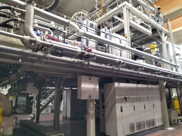 4.72" SML #Cast-Coex-5, 5-Layer Cast Film Extrusion Line, 98.4" film width, 122" die width, double chill - Image 8