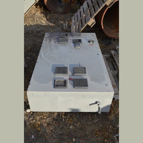 100 HP Saftronics #GP10E9ST34100B1, AC Variable Frequency Drive, 380-440 Volts, in Cabinet with Brake - Image 1