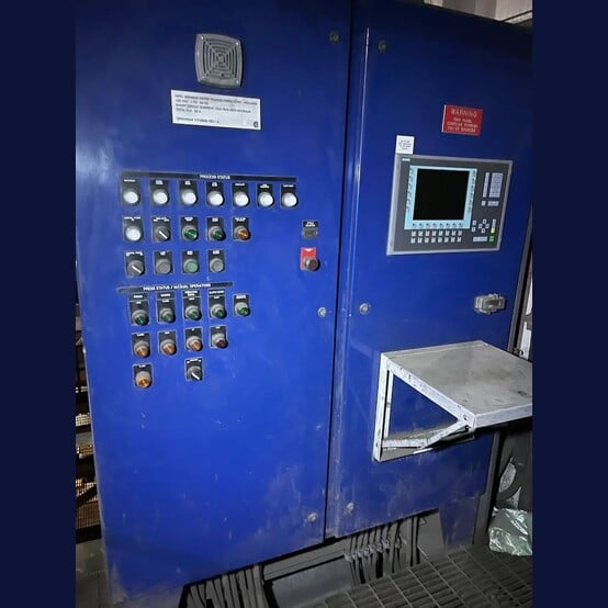 59" Metso #VPA-15, Vertical Plate Pressure Filter Press (2 available) - Image 8