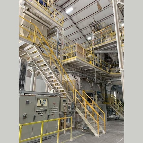 8' x 15' ANIVI, Ball Mill System with Micronizer and Dust Collector (2 available) - Image 5