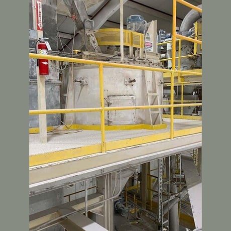 8' x 15' ANIVI, Ball Mill System with Micronizer and Dust Collector (2 available) - Image 8