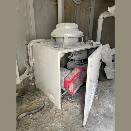 500 Ton Cement Silo, Screw Conveyor Discharge, (2) Blowers, Access Ladder, Controls - Image 5