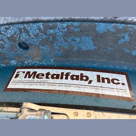 Metalfab #BA-6, Bin Activator, 6' diameter, Carbon Steel, Blue Enamel Exterior, Unused Surplus (2 available) - Image 5