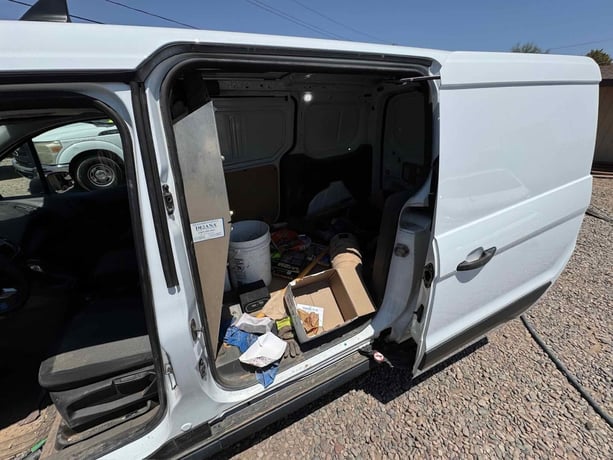 Ford #Transit-Connect, cargo van, 75257 miles, 2022 - Image 9