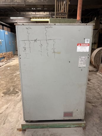 440 KVA 2300 Primary, 380Y/219 Secondary Hammond #D440QGM, dry type, 3-phase, 60 Hz, K-type, NEMA 1 - Image 1
