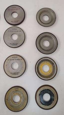 Diamond Multimax Grinding Wheels, LOT of 24, 1/16" to 1/2" Thickness Range (3 available) - Image 5