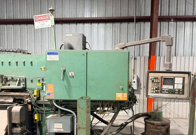 177 Ton, Peddinghaus #FPB-1800/3A, CNC Plate Processor, 72" width, 20' length, 850 IPM, 2001 - Image 2