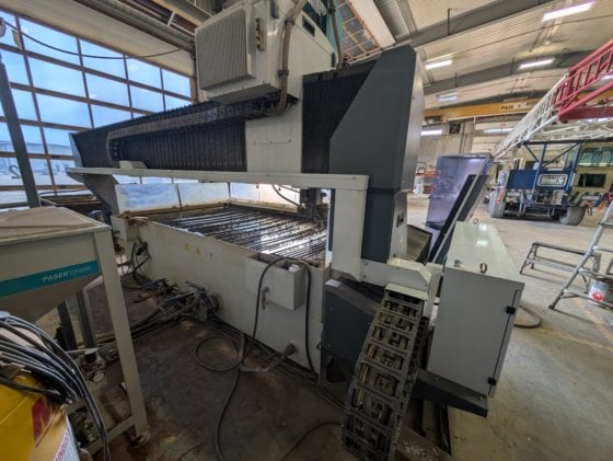 Flow #Mach-300, 5-Axis Waterjet, 5' x 10', 60,000 PSI, Intensifier Pump, 2019 - Image 5
