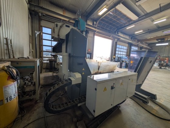 Flow #Mach-300, 5-Axis Waterjet, 5' x 10', 60,000 PSI, Intensifier Pump, 2019 - Image 6