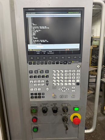 Brother #TC-32B, CNC Tapping Center, 21.7" X, 15.7" Y, 16.3" Z, 16,000 RPM, BT 30, 10 HP, 26 ATC, pallet - Image 8