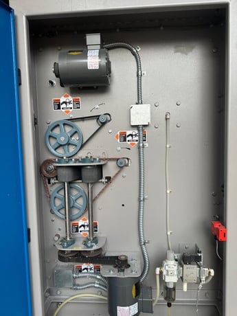 2 Station Chicago #King-Edge, Spreader Feeder, 10 HP, 480 V., w/ vacuum, 2016 - Image 3