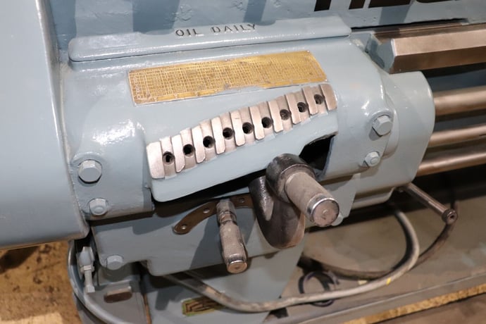 25" x 96" LeBlond #Super-Regal, Lathe, 3 & 4 Jaw Chucks, Steady Rest, 1.75" bore, 15-350 RPM, tailstock, 5 HP - Image 5