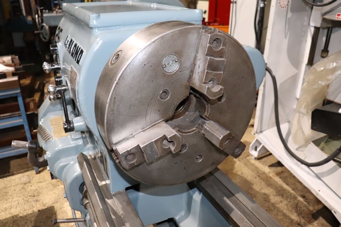 25" x 96" LeBlond #Super-Regal, Lathe, 3 & 4 Jaw Chucks, Steady Rest, 1.75" bore, 15-350 RPM, tailstock, 5 HP - Image 8