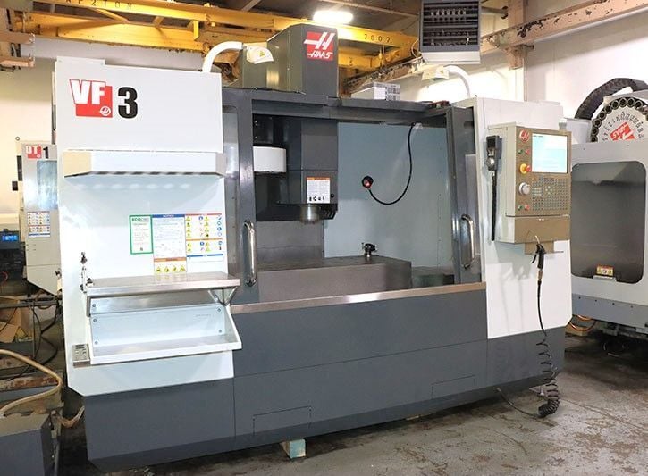 Haas #VF-3, vertical machining center, 3-Axis, 40" X, 20" Y, 25" Z, 18" x 48" Table, 30 HP, 10,000 RPM, 20 - Image 2