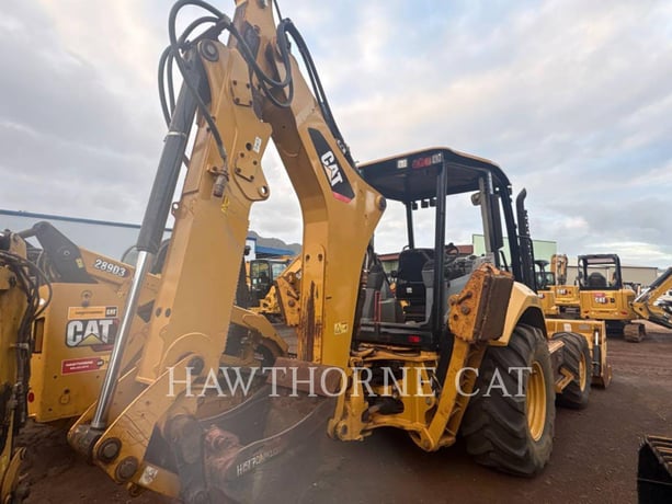 Cat 420F2ST, Backhoe Loader, 1029 hours, S/N: HWC03546, 2018 - Image 4