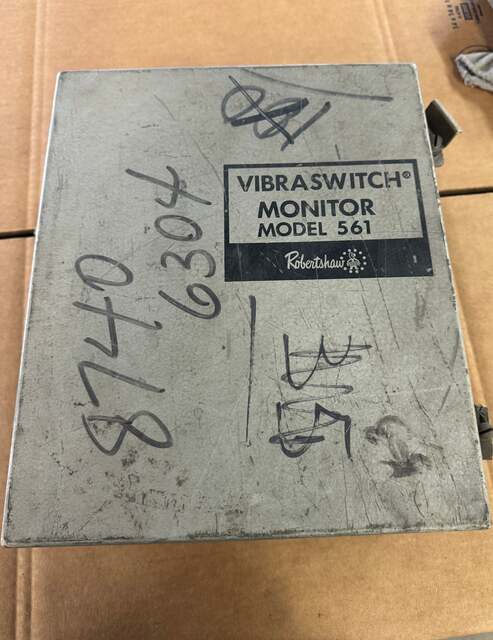 Robertshaw Vibration Monitor 561-WO 117V Allis-Chalmers / 125V DC - Image 2