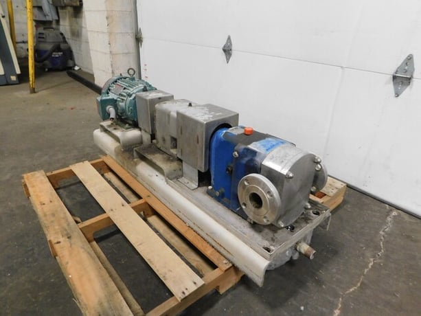 Viking #1C30S, 5 HP, 1750 RPM, 316 Stainless Steel, 460 V., 60 Hz, (2 available) 1-7/8" inlet/outlet - Image 4