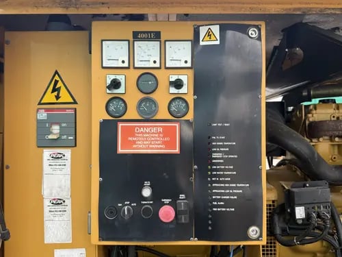 60 KW Caterpillar #D60P4S, diesel generator set, 240 Volts, 1-phase, Perkins 1104C-44TAG2 engine, sound - Image 7