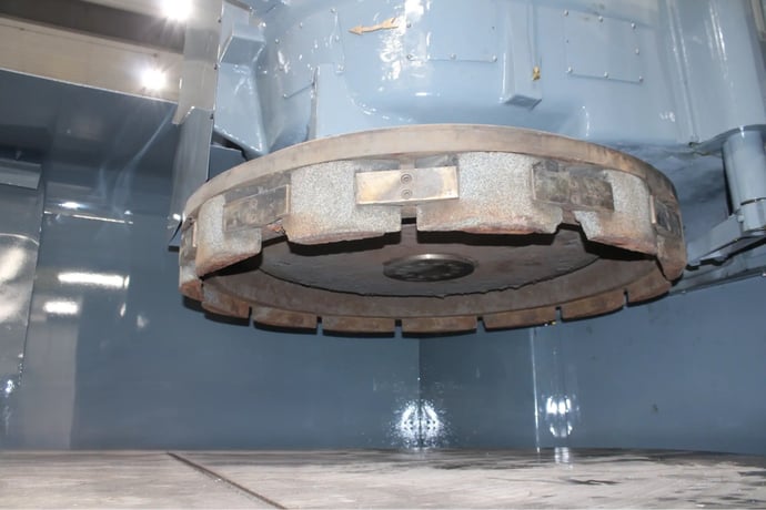 Blanchard #54-100, CNC rotary surface grinder, 130" sw, 100" chuck, 54" wheel diameter, 125 HP - Image 3