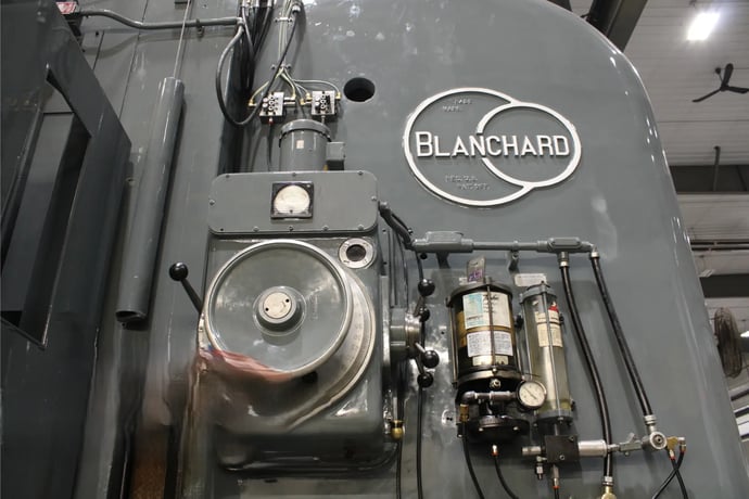 Blanchard #54-100, CNC rotary surface grinder, 130" sw, 100" chuck, 54" wheel diameter, 125 HP - Image 6