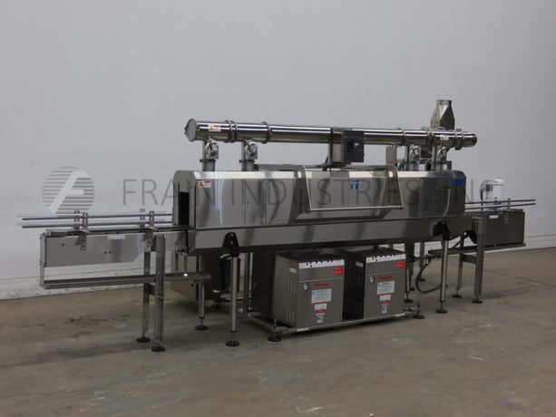 PDC Intl. Corp. #KST80-712, 304 Stainless Steel, dual zone steam shrink tunnel and conveyor with - Image 5
