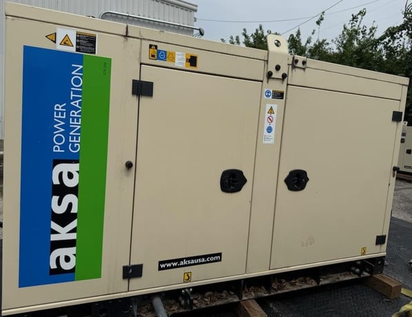 30 KW AKSA Power #PSI UL NG30, Natural gas generator set, 120/208 Volts, 3-phase, S/N: 24M0147192, 2023 - Image 3