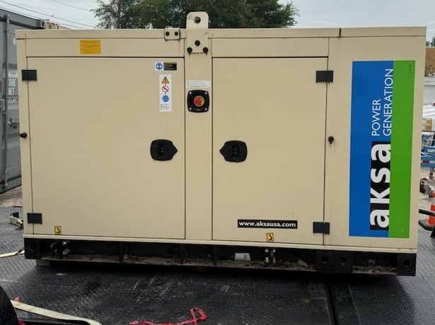 30 KW AKSA Power, Natural gas generator set, 120/208 Volts, 3-phase, S/N: AAJ6177, 2023 - Image 1
