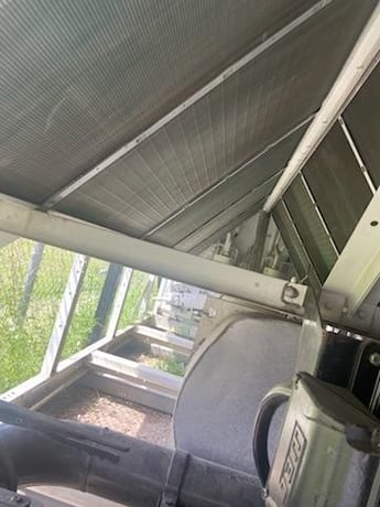 200 Ton, York #YCIV, air cooled chiller w/ pump (2 available) - Image 10