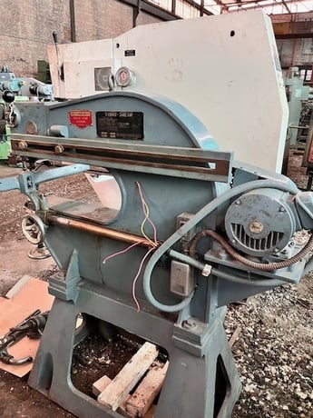 No. MT-3 Toyokoki Vibro-Shear, 15/64" capacity, .071" stroke, cutting/forming speed 3-15 FPM, 21" throat, 1 - Image 1