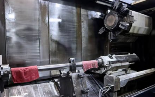 Mazak #Cybertech-Turn-4500, CNC Lathe, 33.8" swing, 120" cutting length, 21" chuck, 5.5" spindle bore, 50 HP - Image 3