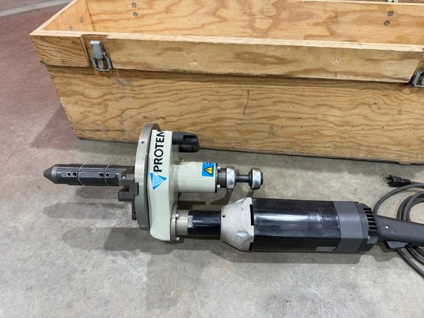 Protem #US40, electric tube & pipe beveling machine - Image 1