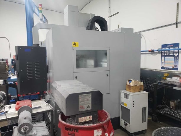 Ganesh #VFM-4024, Vertical Machining Center, 40" X, 24" Y, 22" Z, 30 HP, 12,000 RPM, 30 automatic tool - Image 6
