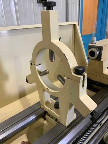 22" x 80" Magna Turn #RJ2280ZX, gap bed engine lathe, 14" swing over cross slide, 3 & 4-jaw chucks, foot - Image 7