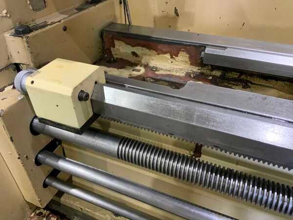 22" x 80" Magna Turn #RJ2280ZX, gap bed engine lathe, 14" swing over cross slide, 3 & 4-jaw chucks, foot - Image 10